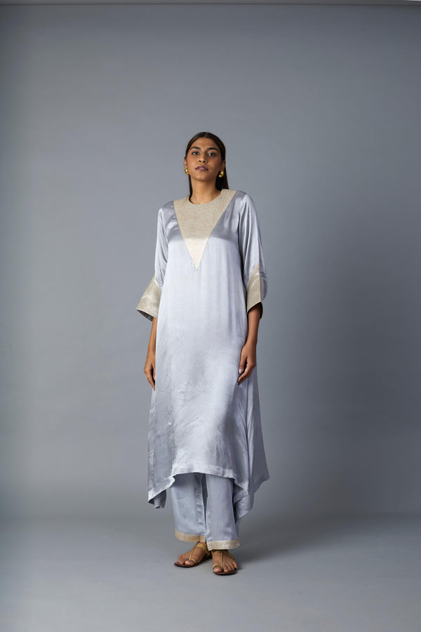 TIKONA CO-ORD SET LIGHT GREY
