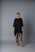 ZOHA & HAZARA SET- BLACK