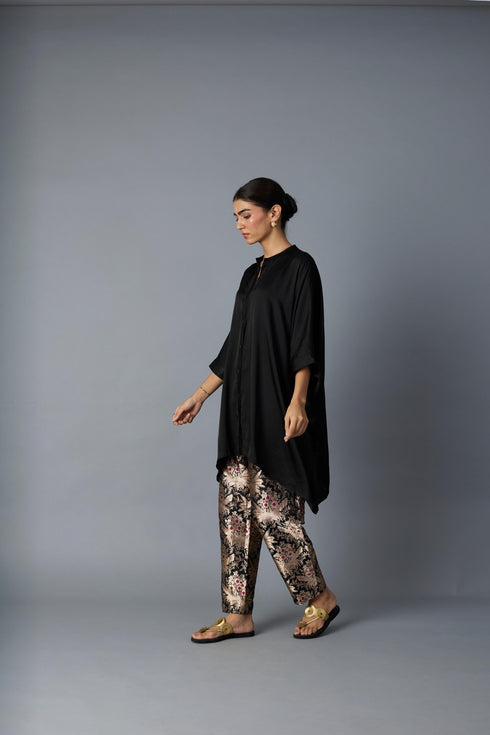 ZOHA & HAZARA SET- BLACK