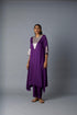 TIKONA KURTA SET- PURPLE