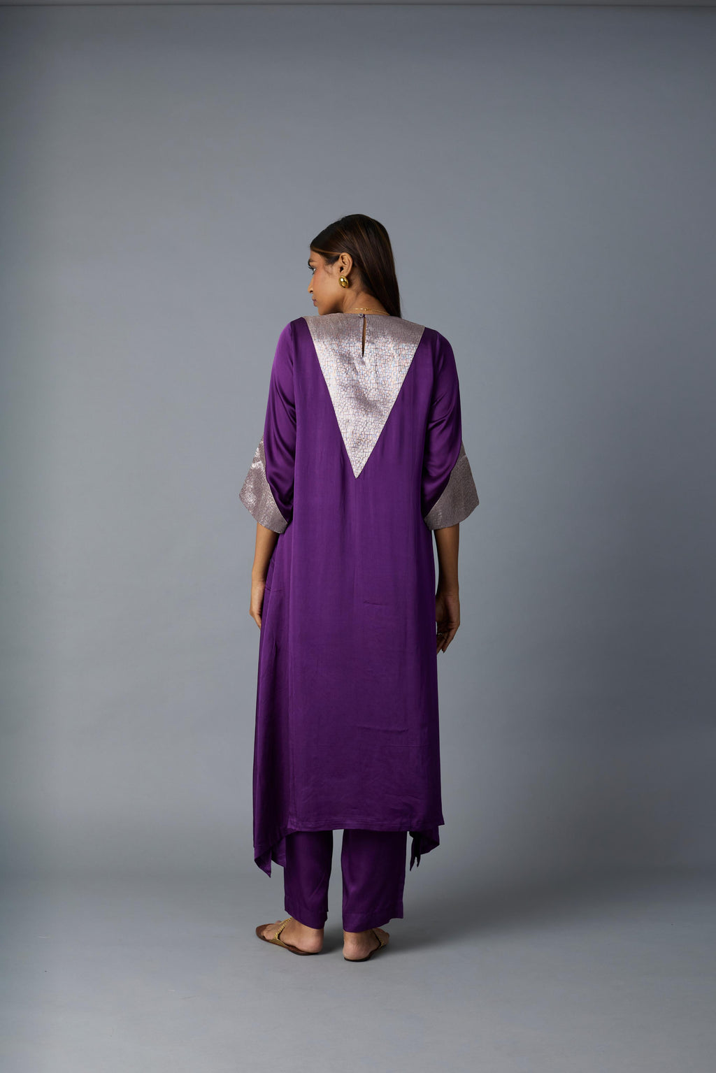 TIKONA CO-ORD SET PURPLE (SET OF TWO)