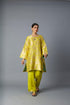 HAZARA CO-ORD SET YELLOW (SET OF TWO )