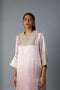 TIKONA CO-ORD SET LIGHT PINK ( SET OF TWO)