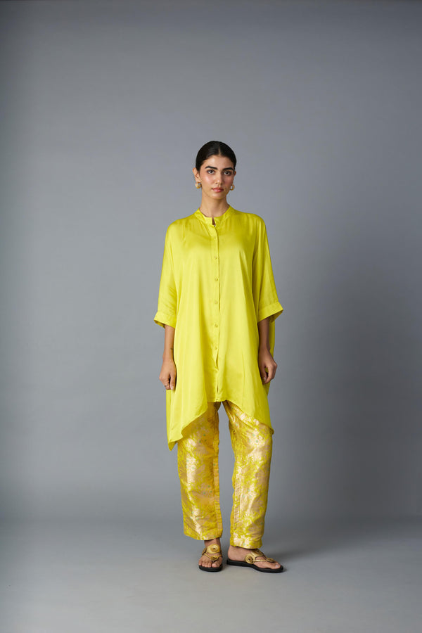 ZOHA ANTI FIT SHIRT LIME