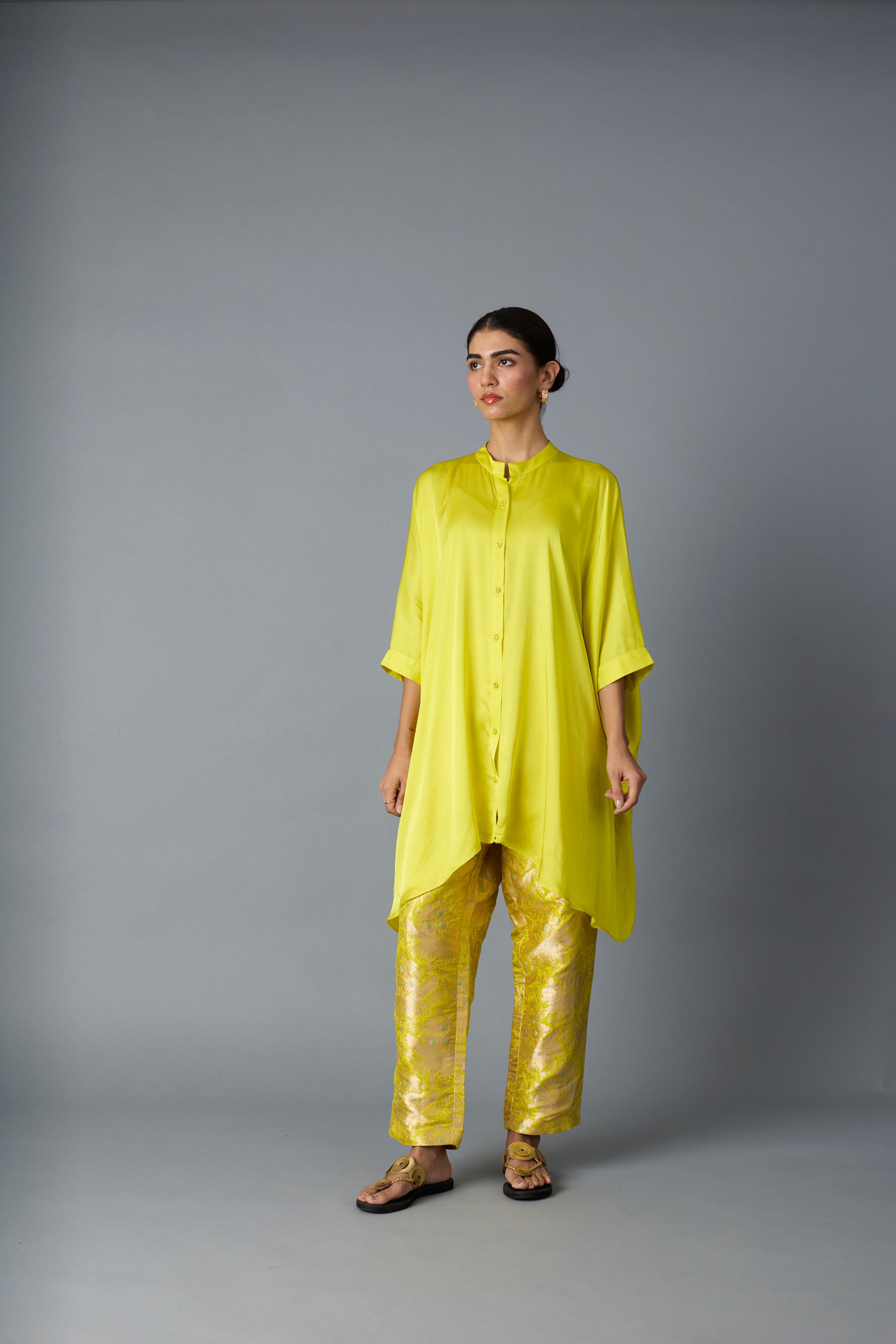 ZOHA ANTI FIT SHIRT LIME