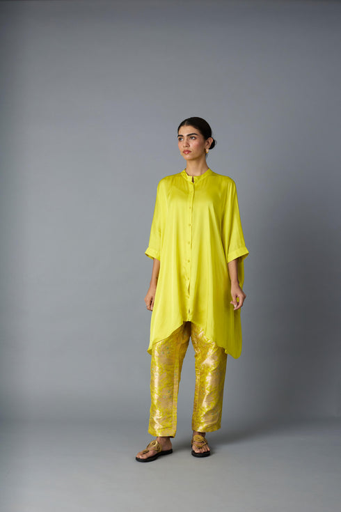 ZOHA ANTI FIT SHIRT LIME