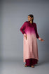 OMBRE CO-ORD SET MAROON (SET OF TWO)