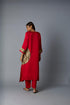 RANGOLI KAFTAN RED  (SET OF TWO)
