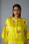MOR KAFTAN SET YELLOW ( SET OF TWO )