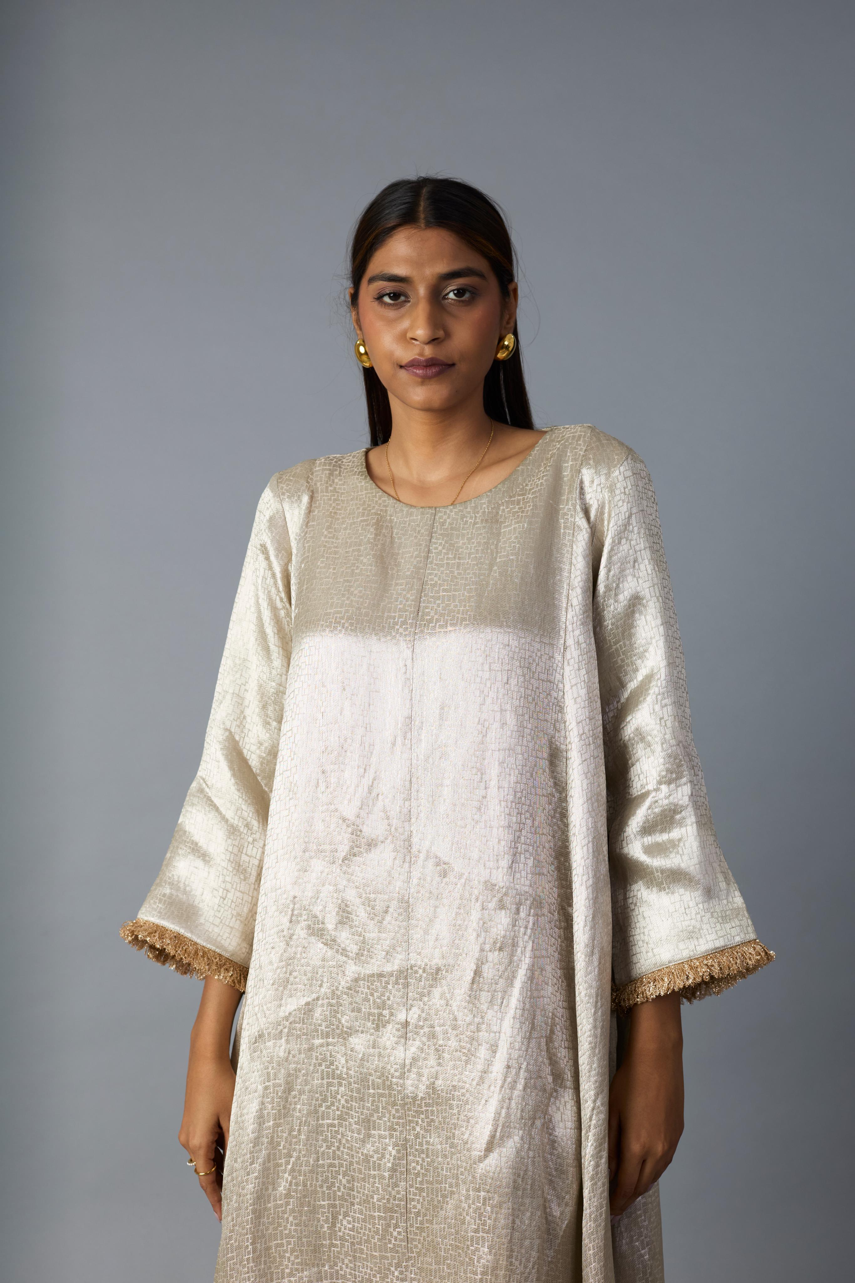 CHAANDI TISSUE  KURTA SET (SET OF TWO)