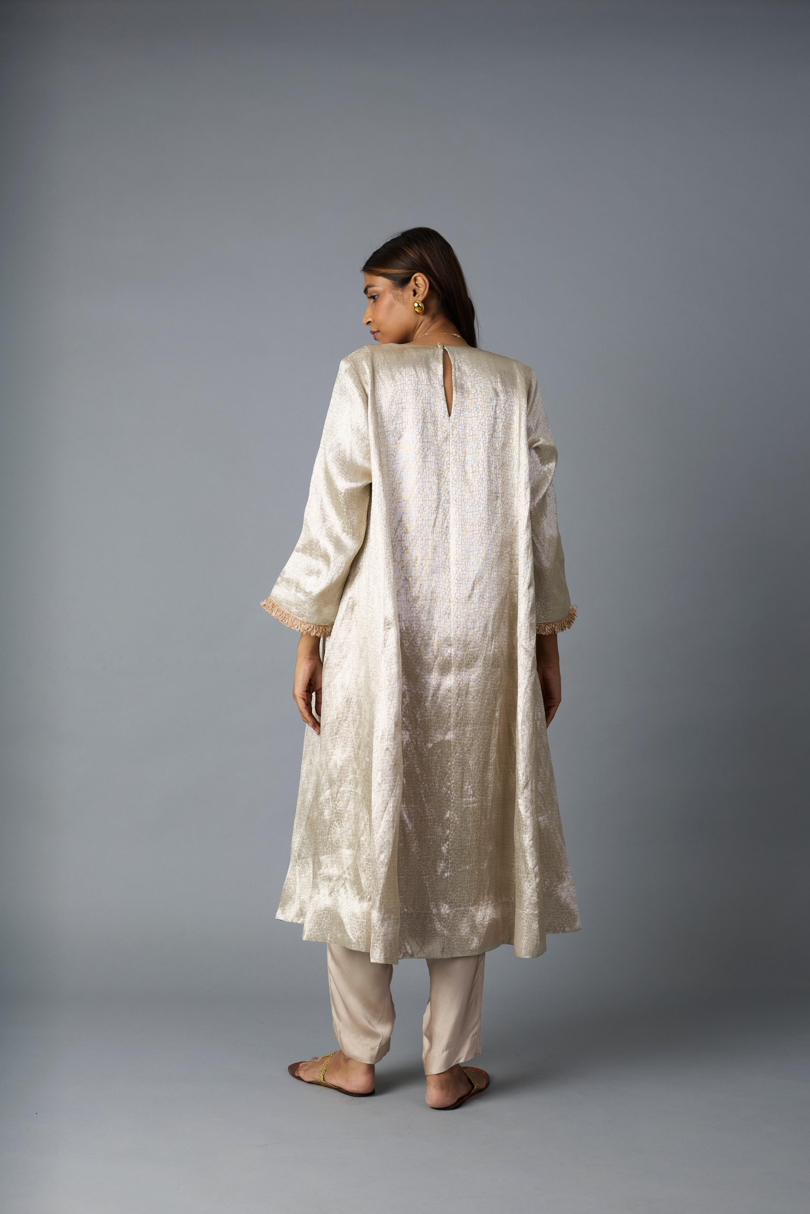 CHAANDI TISSUE  KURTA SET (SET OF TWO)