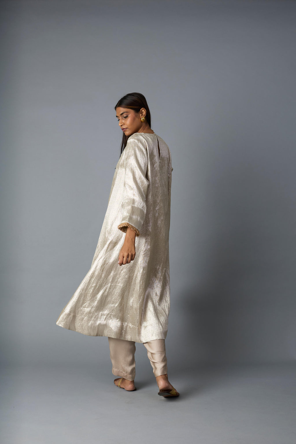 CHAANDI TISSUE  KURTA SET (SET OF TWO)