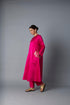 GEET SILK KURTA SET PINK (SET OF TWO)