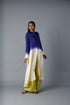 OMBRE CO-ORD SET ROYAL BLUE  (SET OF TWO)