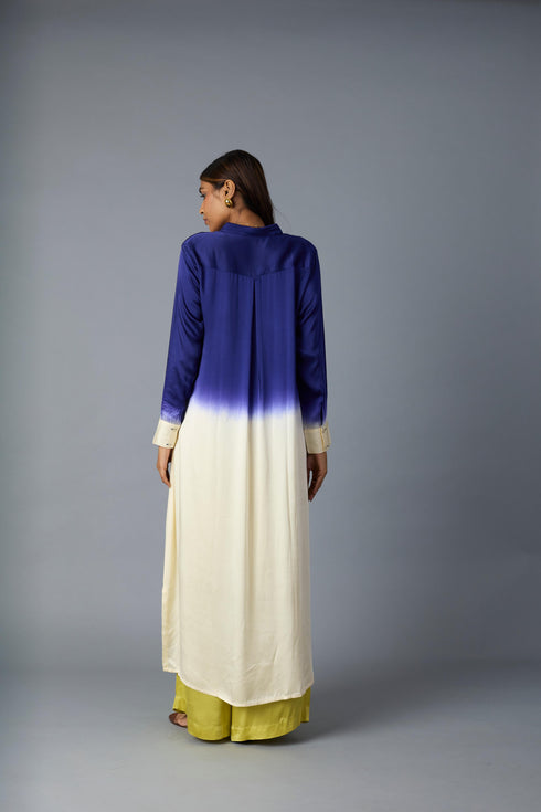 OMBRE CO-ORD SET ROYAL BLUE  (SET OF TWO)