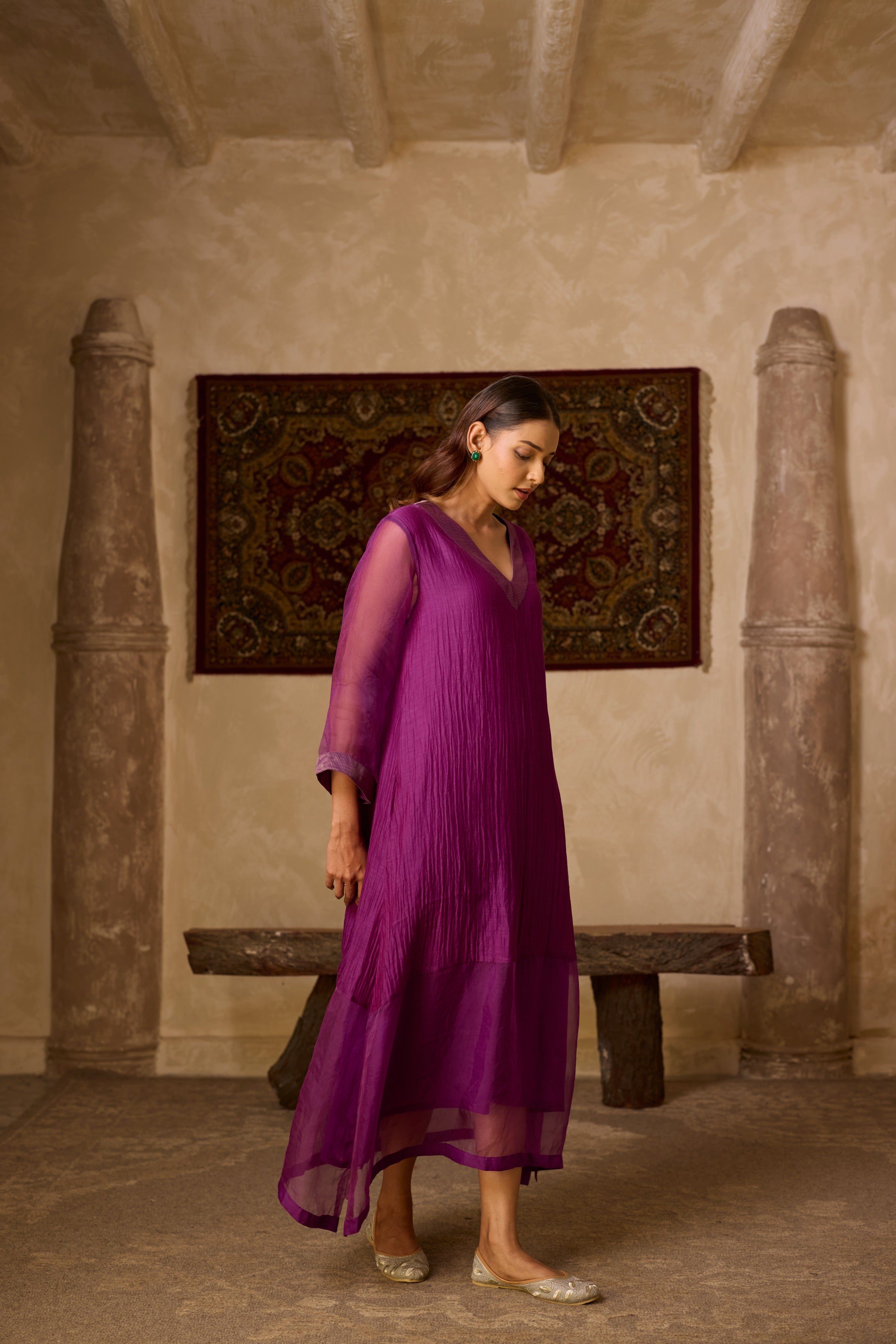 GUL KAFTAN PURPLE