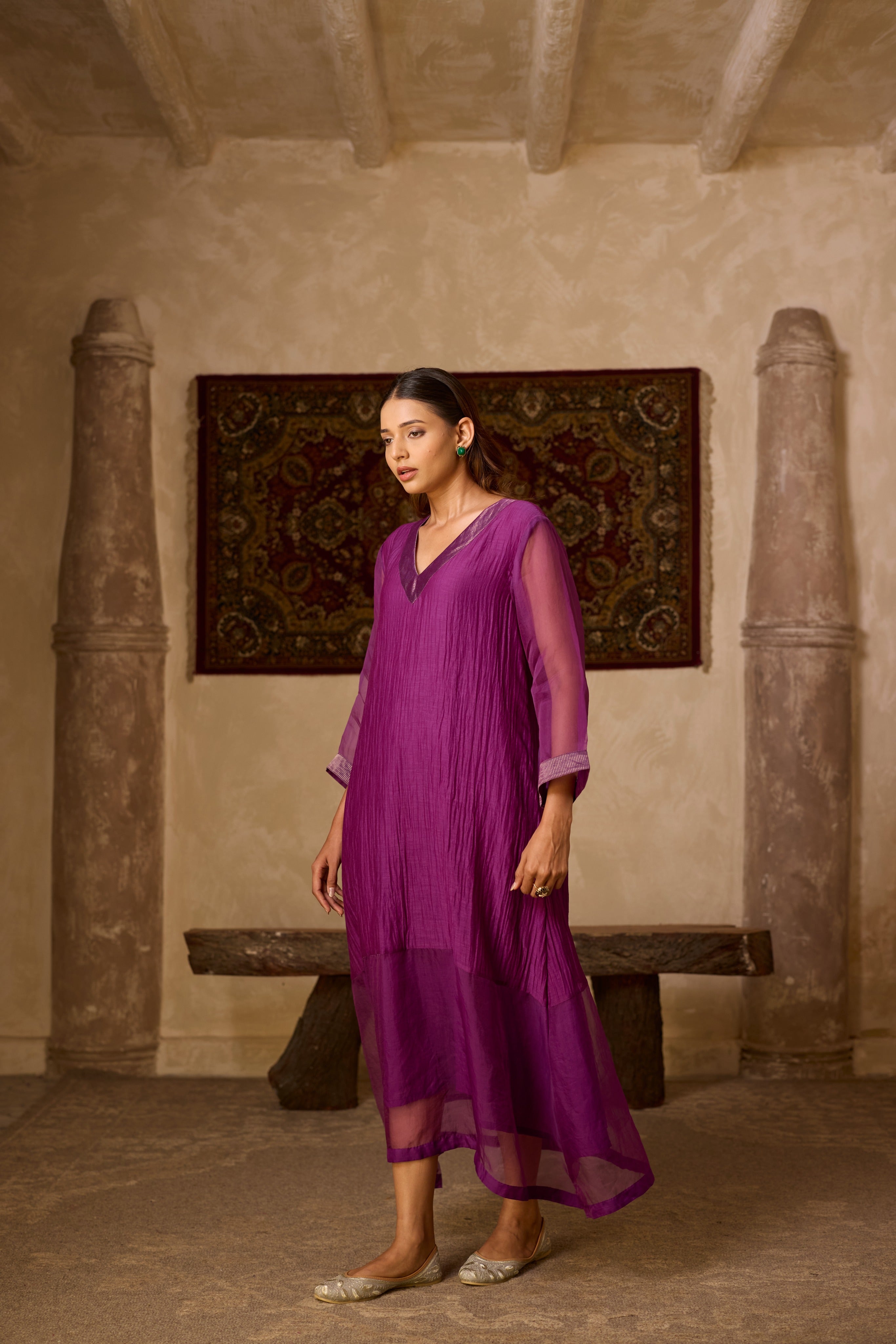 GUL KAFTAN PURPLE