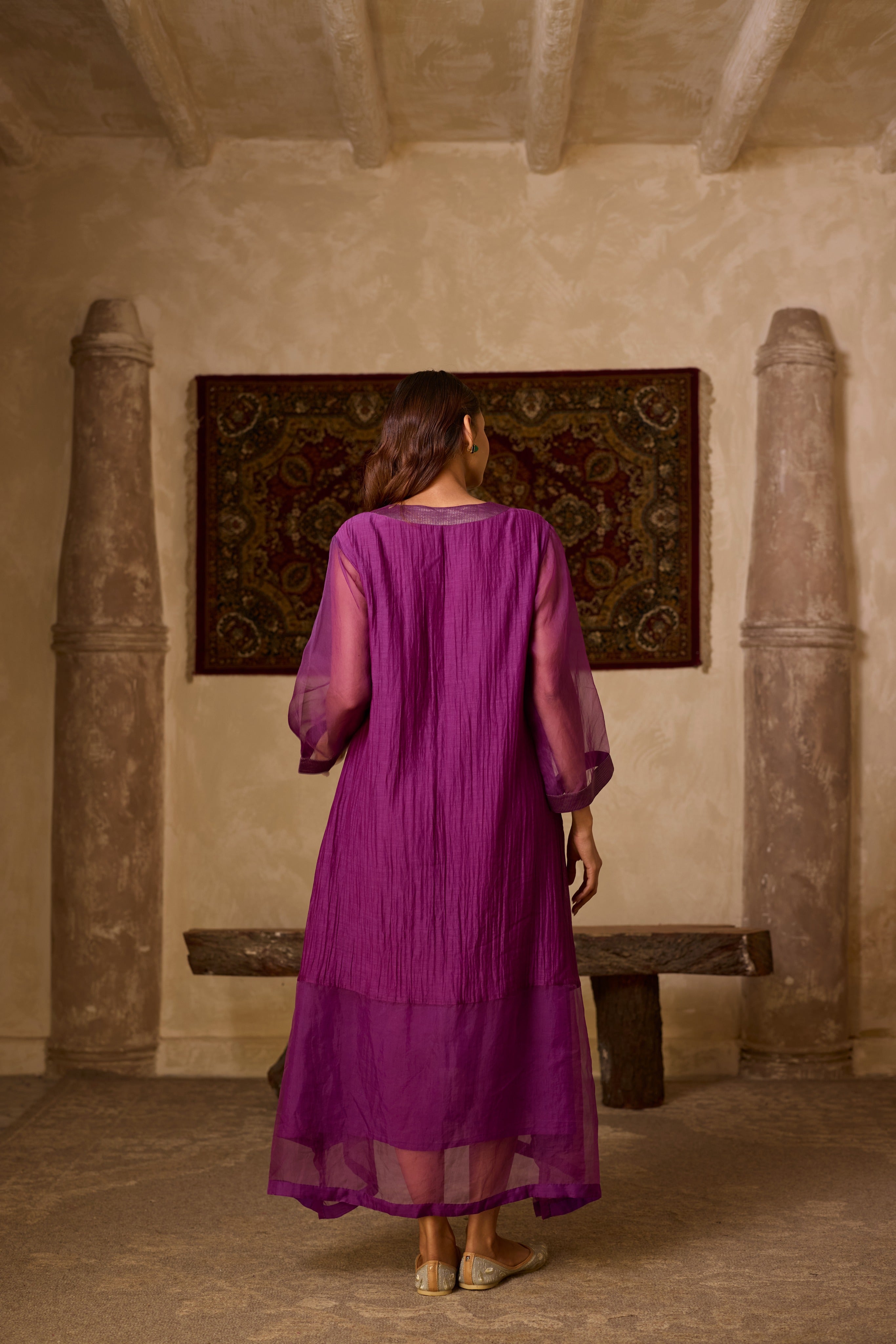 GUL KAFTAN PURPLE