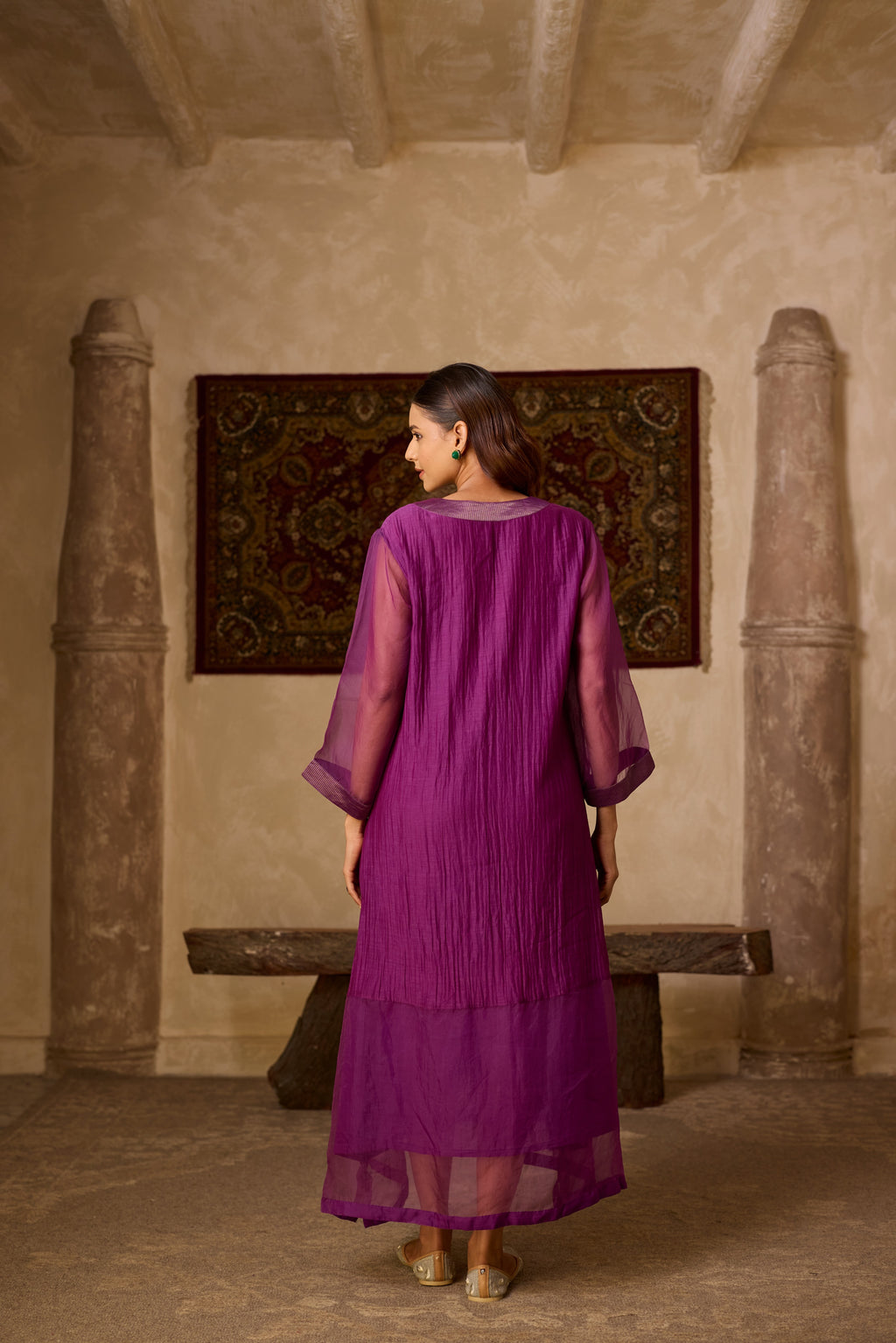 GUL KAFTAN PURPLE