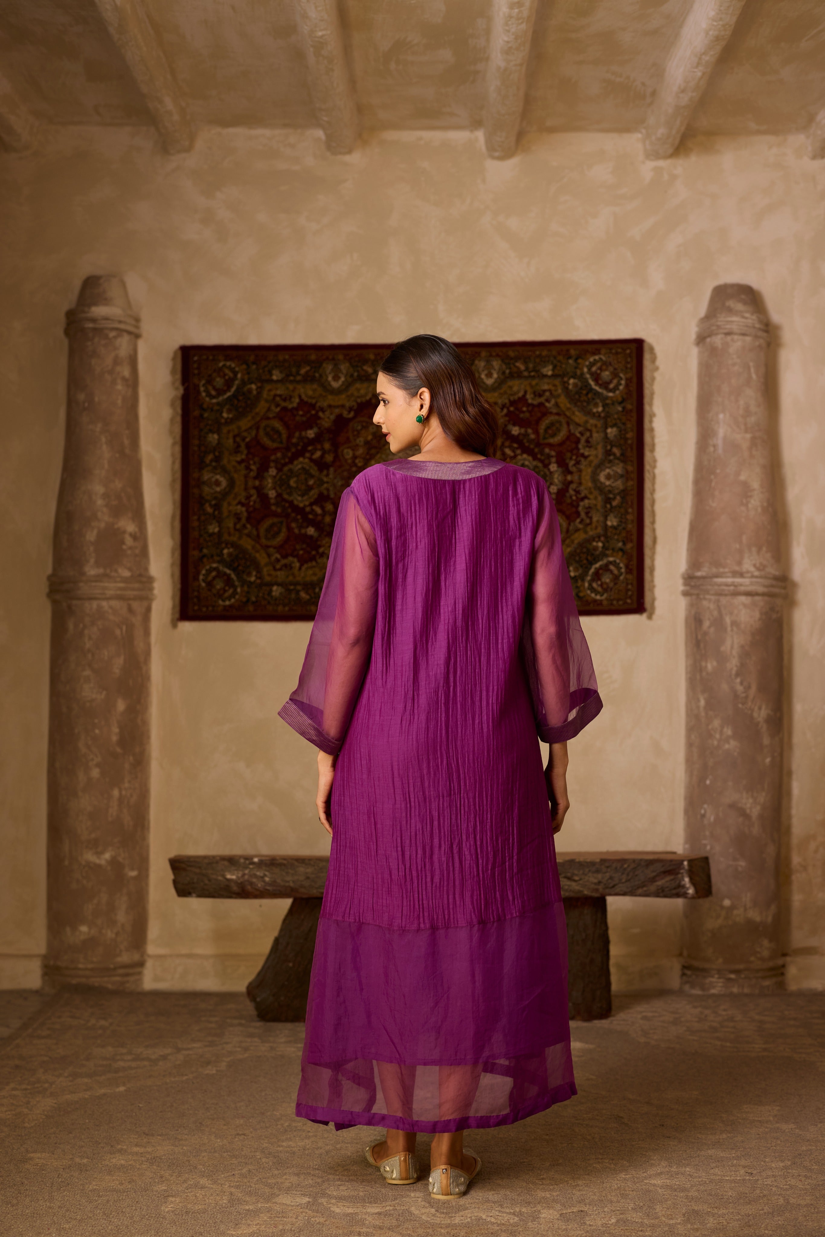 GUL KAFTAN PURPLE