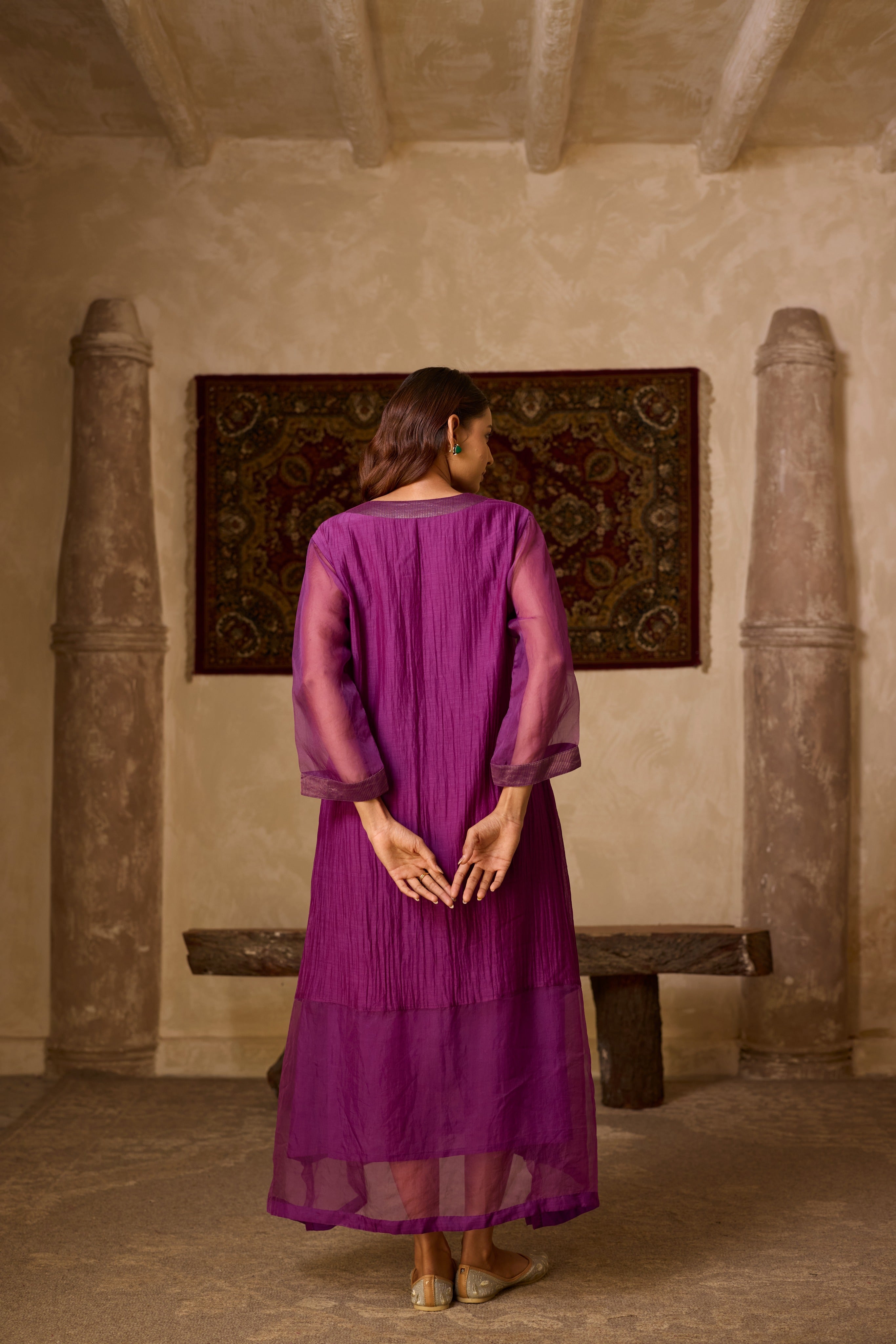 GUL KAFTAN PURPLE