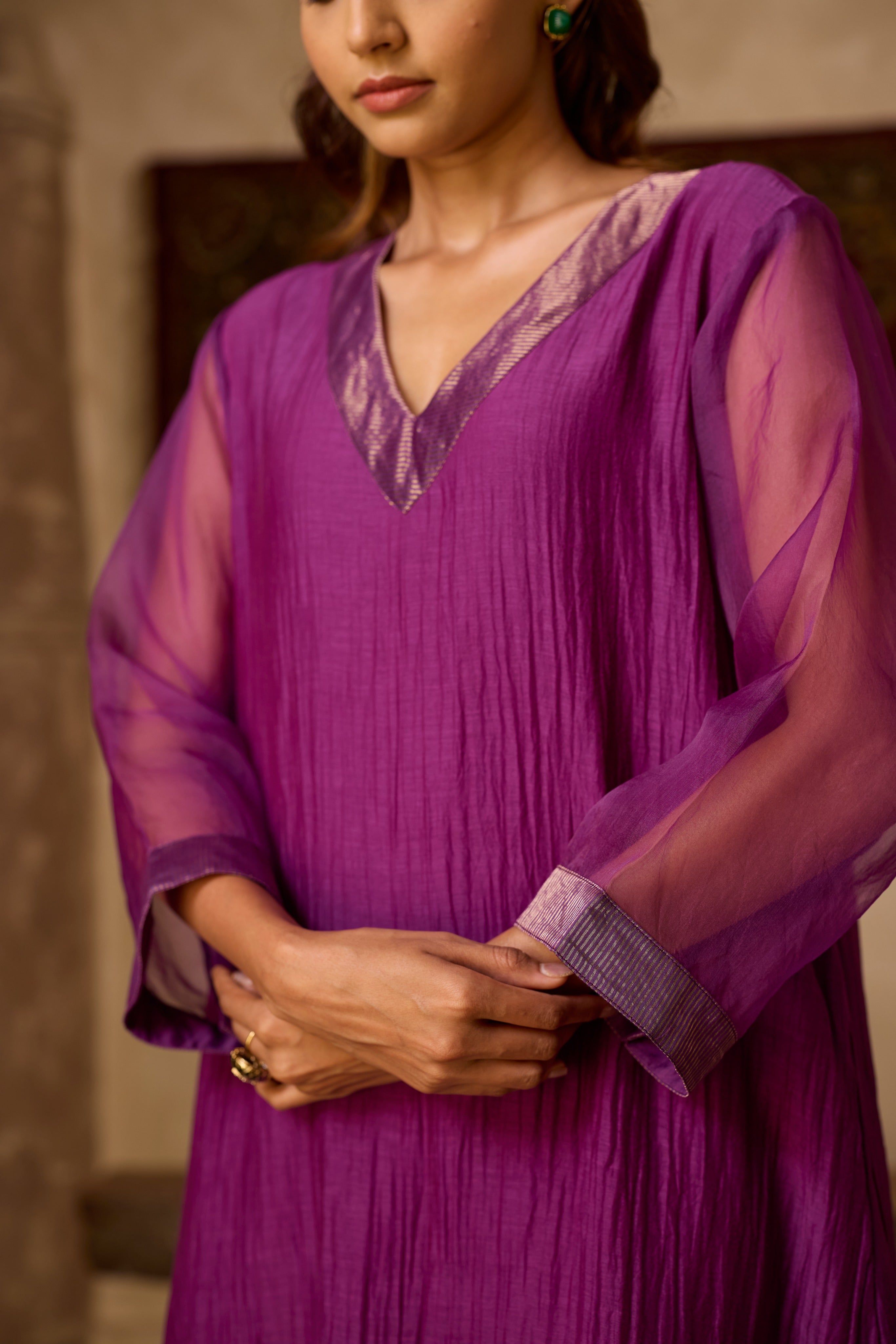 GUL KAFTAN PURPLE
