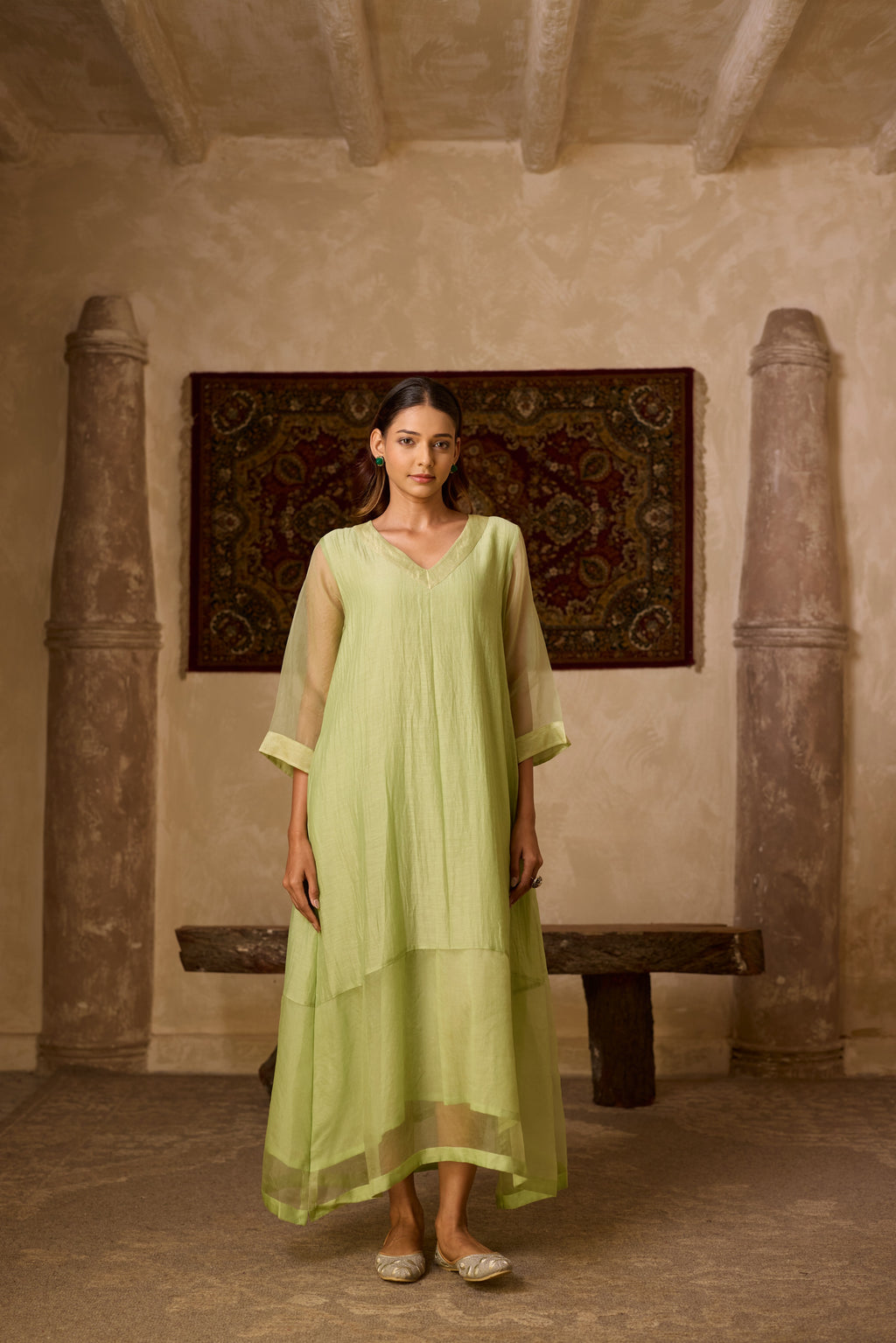GUL KAFTAN PIST GREEN