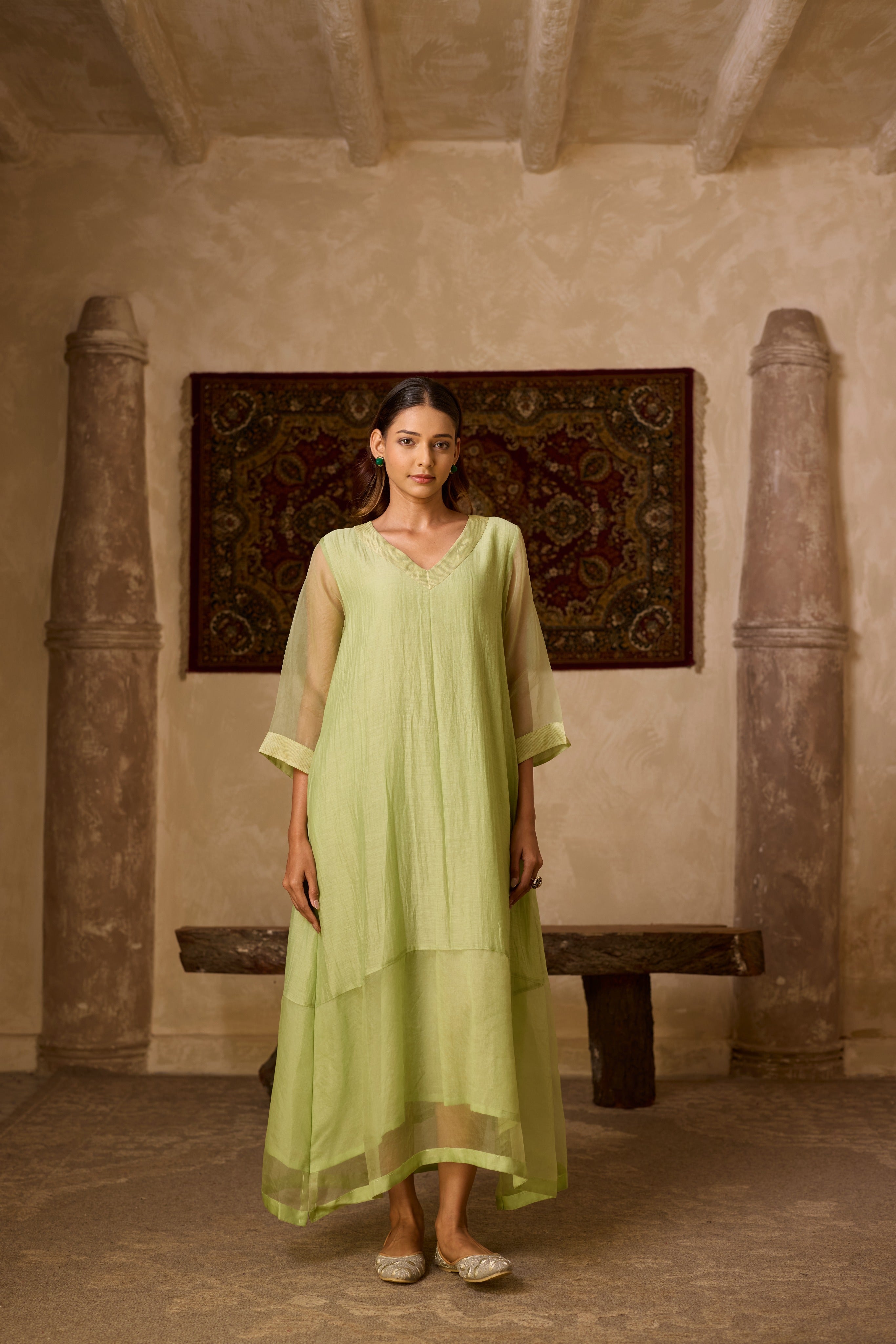 GUL KAFTAN PIST GREEN