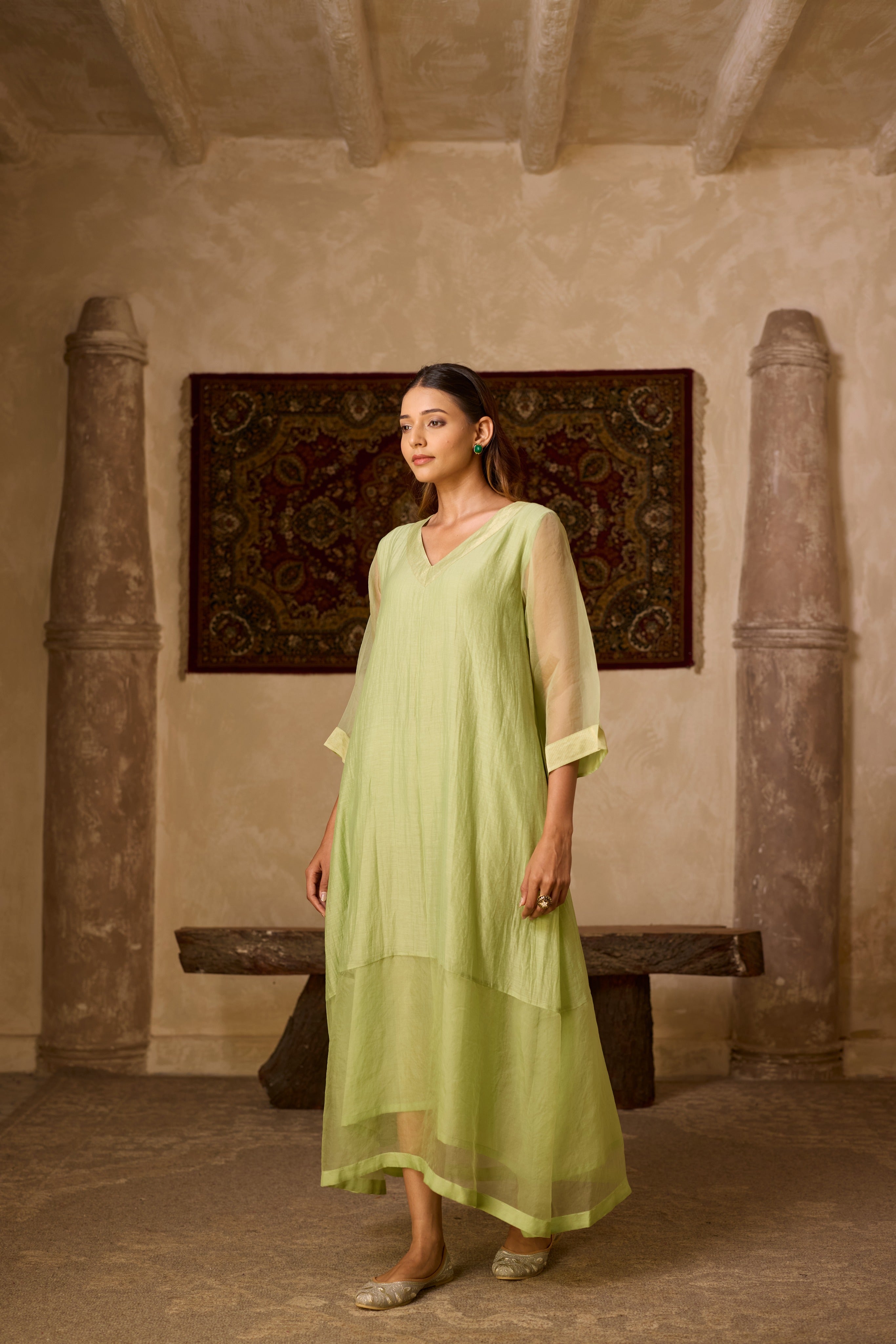 GUL KAFTAN PIST GREEN