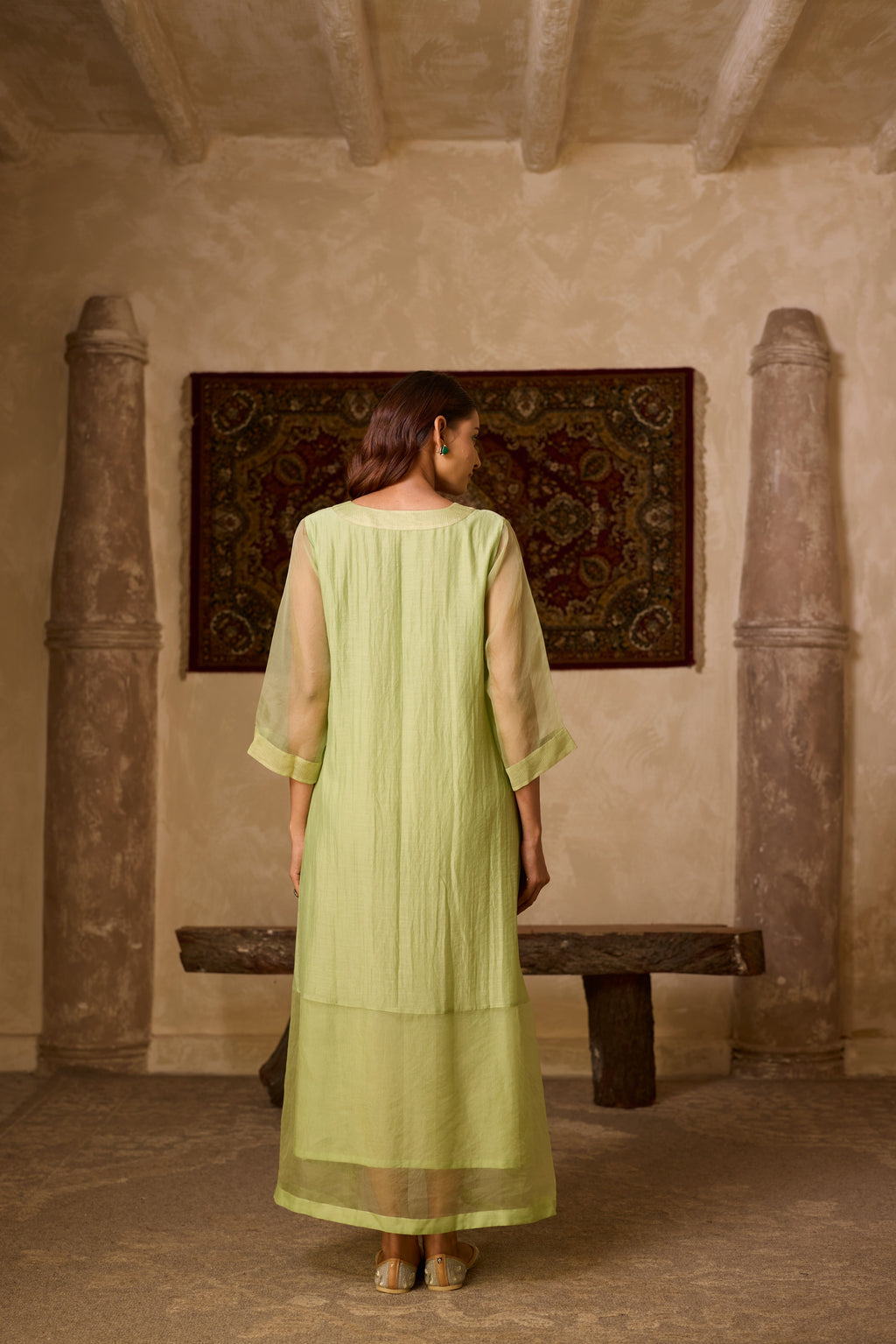 GUL KAFTAN PIST GREEN