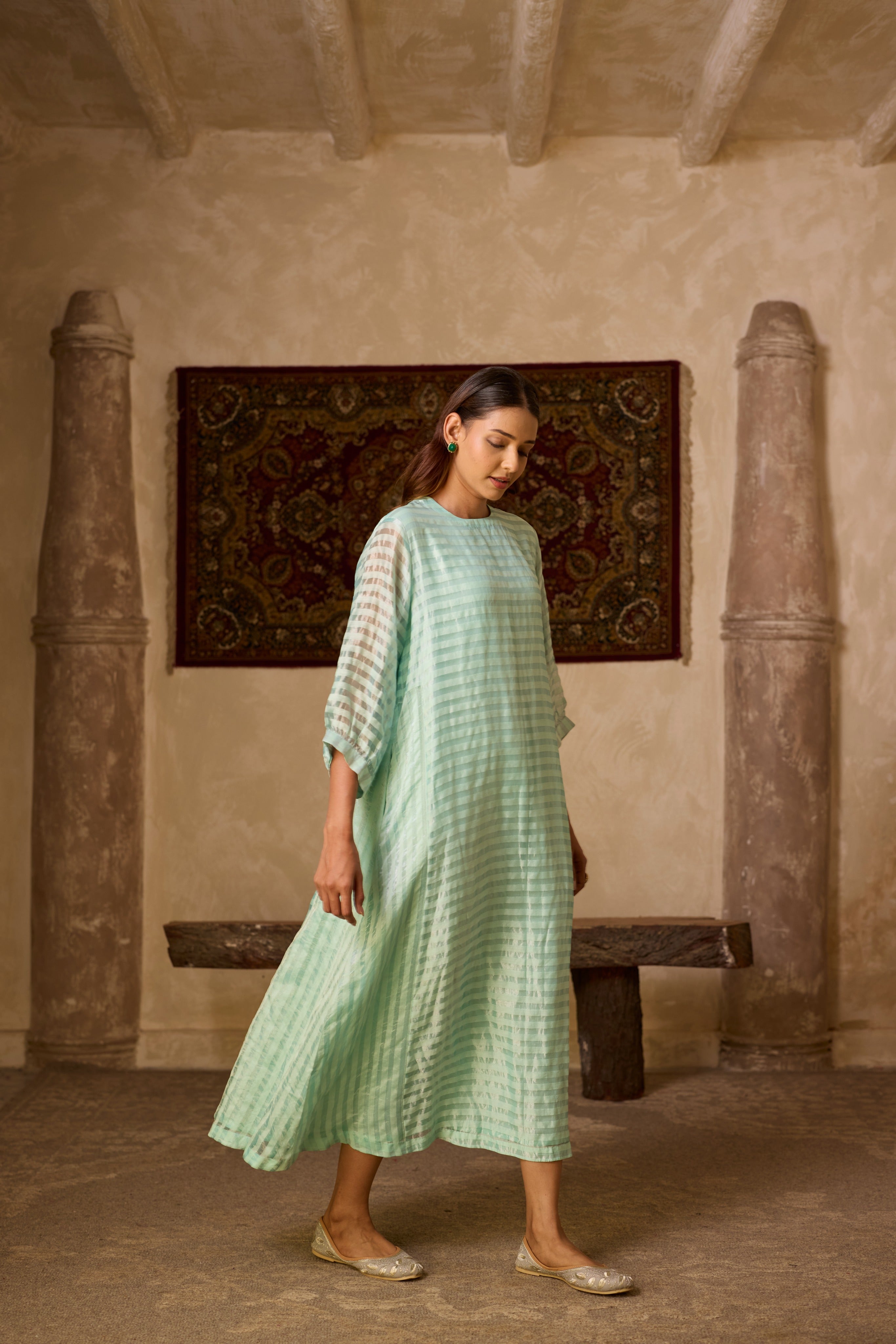 RAJSHRI DRESS ICE BLUE