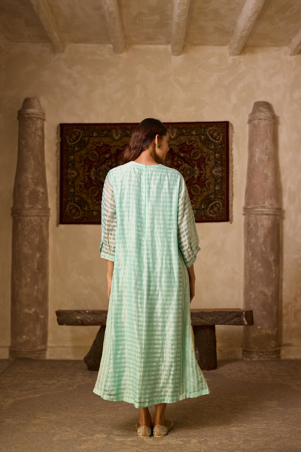 RAJSHRI DRESS ICE BLUE