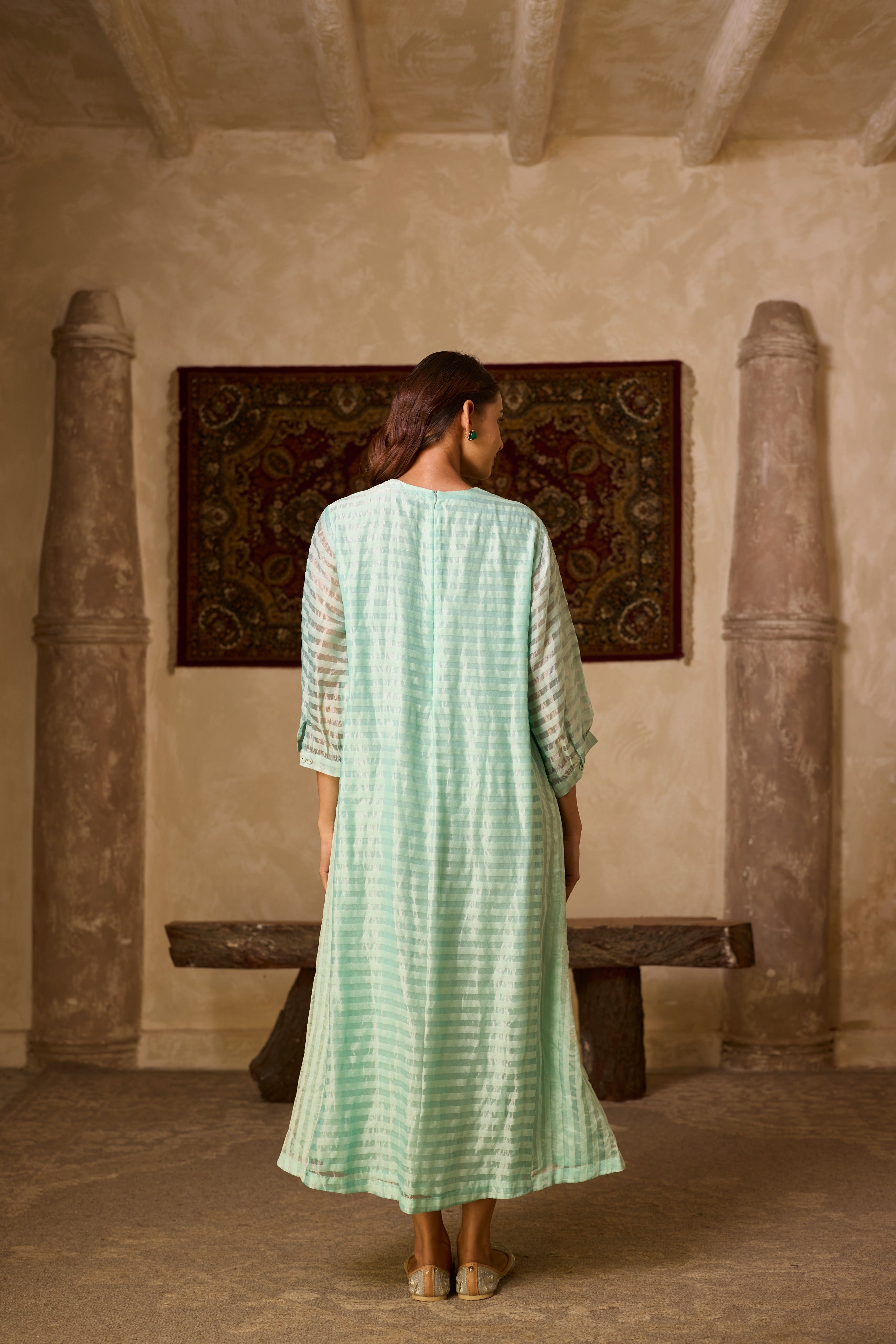 RAJSHRI DRESS ICE BLUE