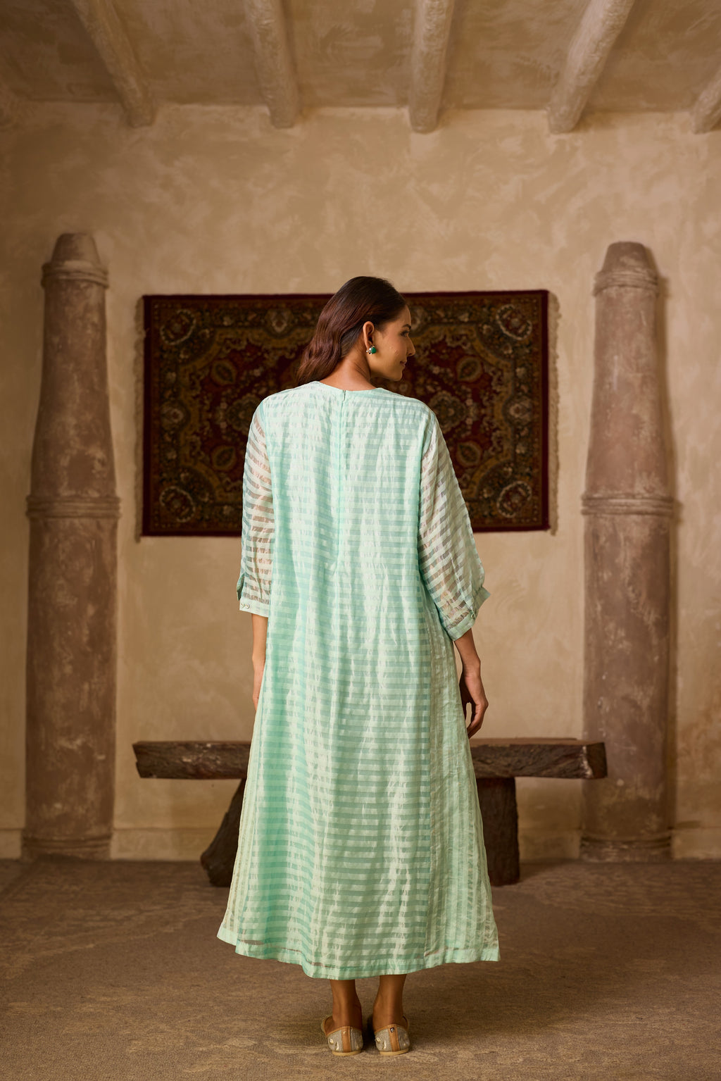 RAJSHRI DRESS ICE BLUE