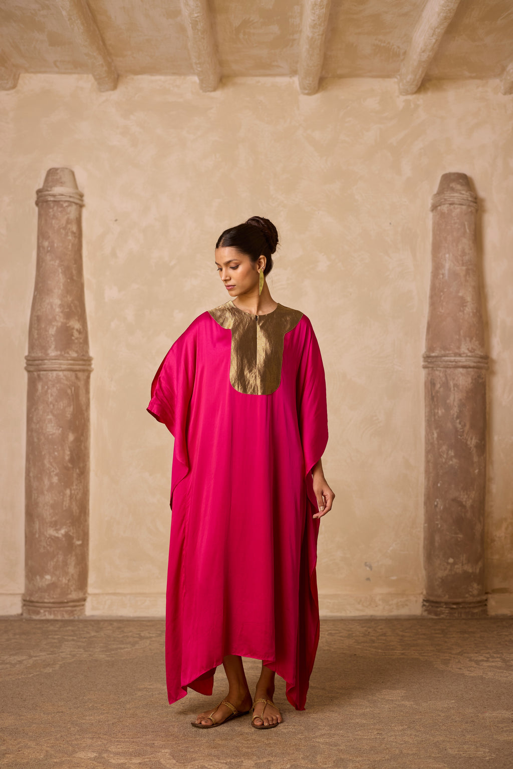 HAAR KAFTAN PINK