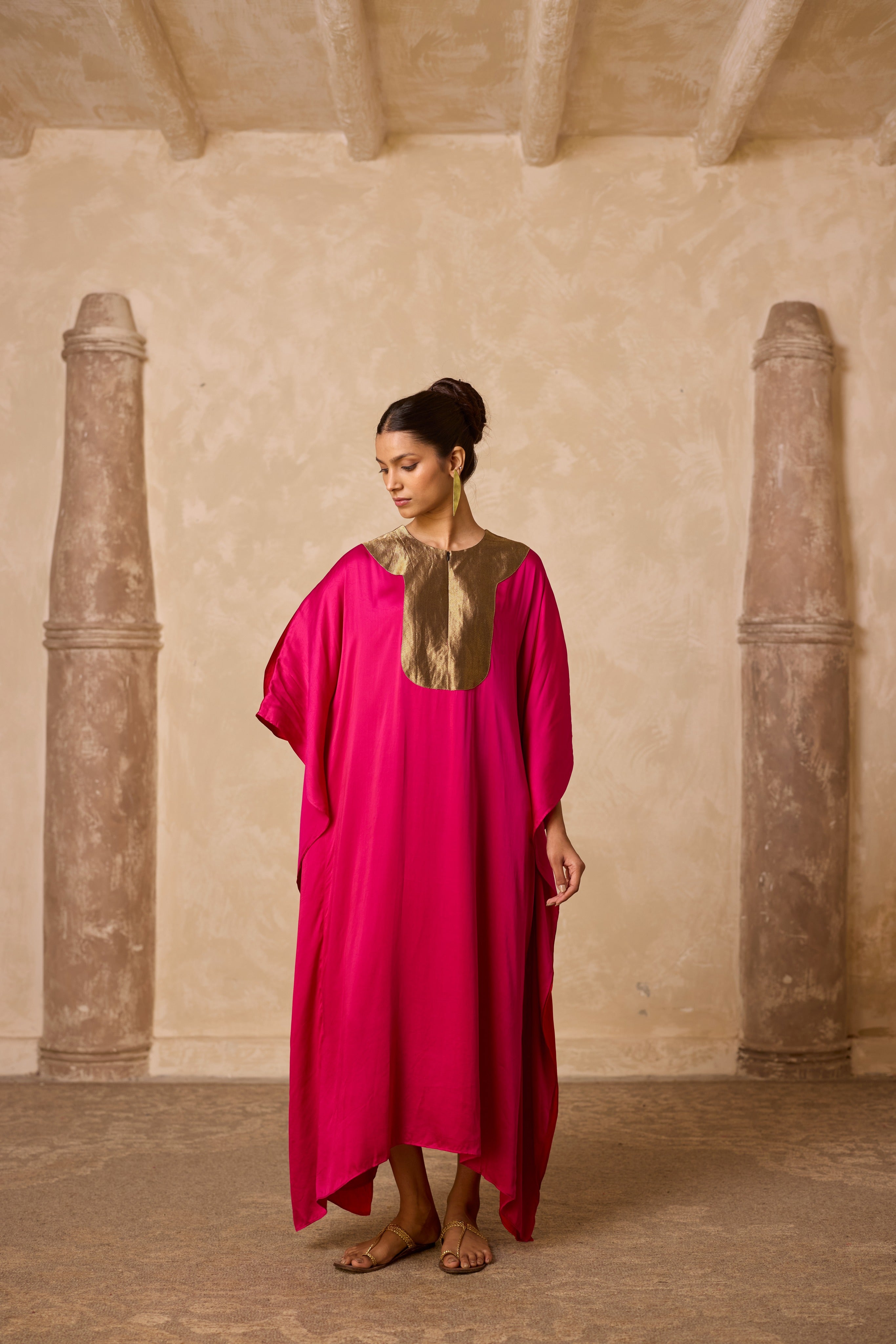 HAAR KAFTAN PINK