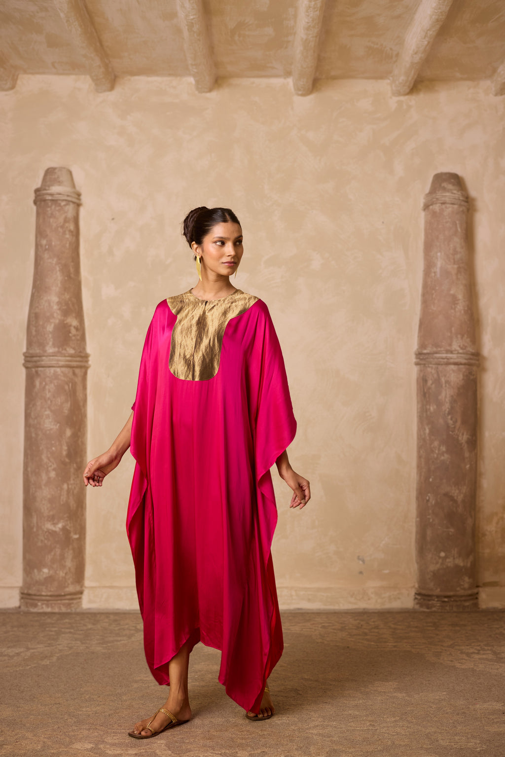 HAAR KAFTAN PINK