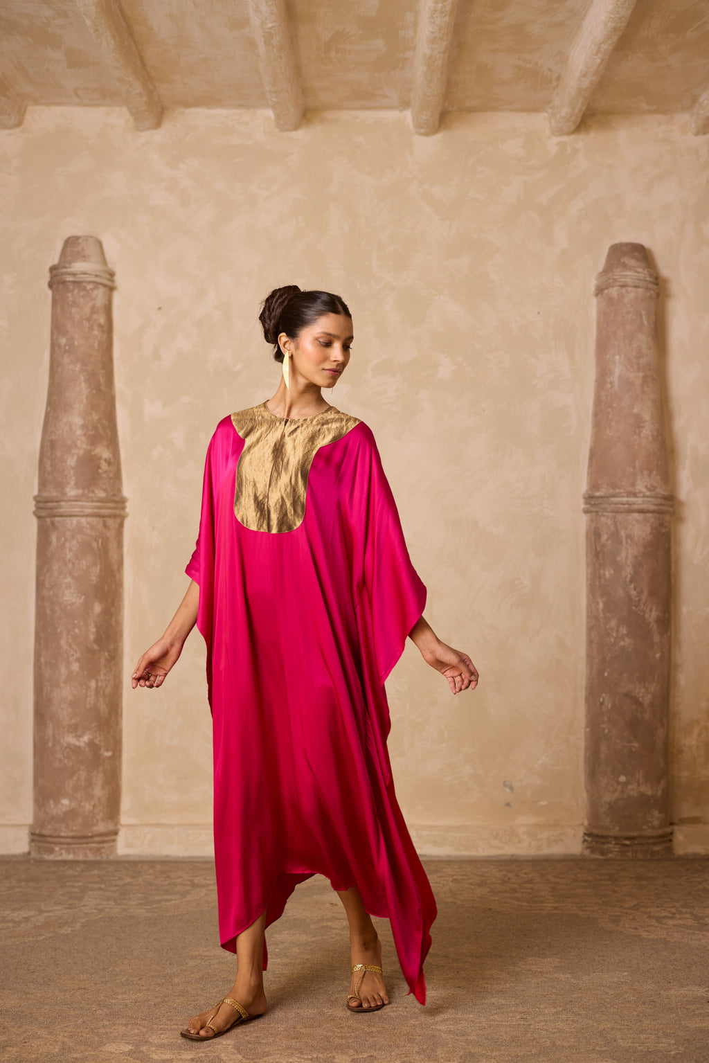HAAR KAFTAN PINK
