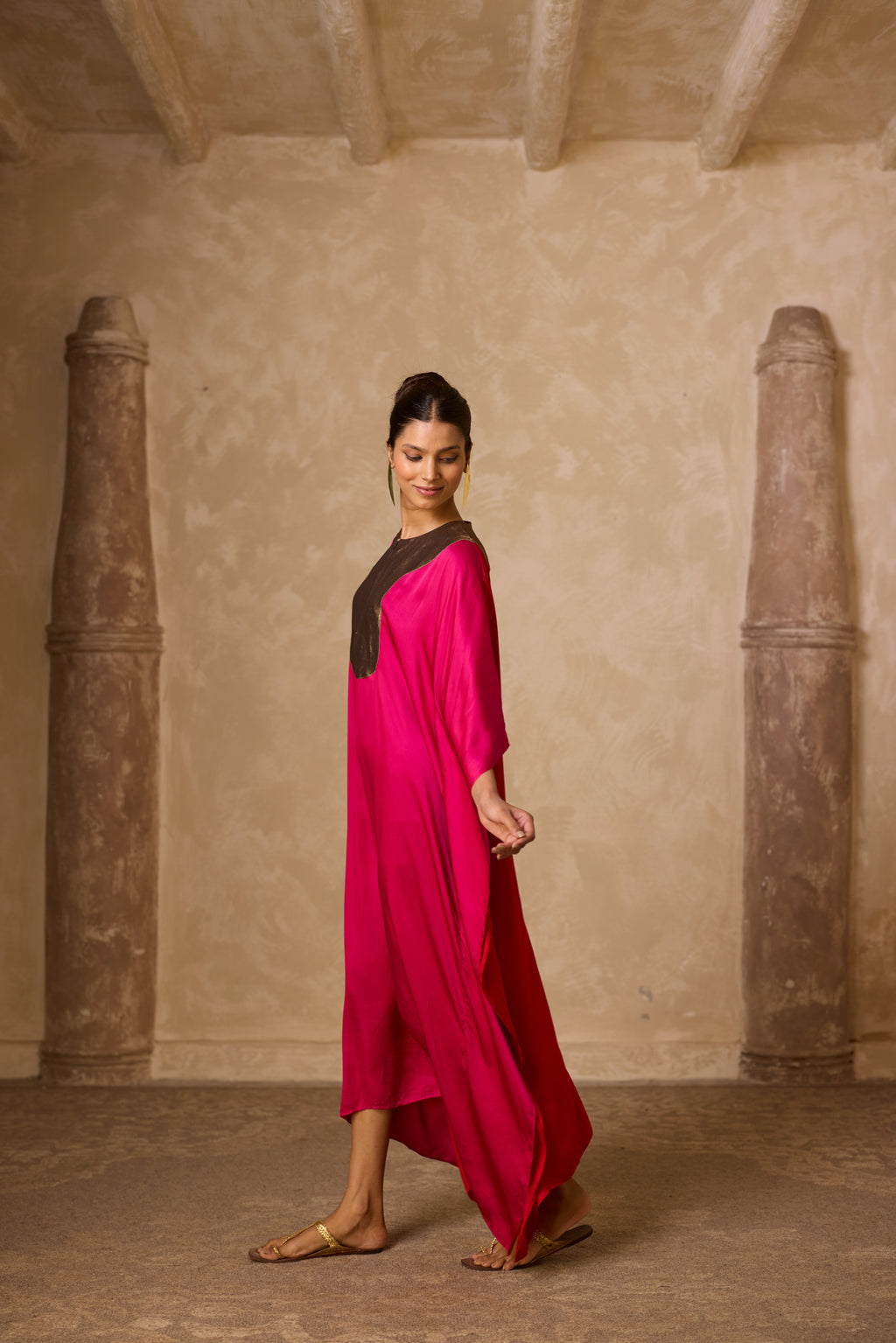 HAAR KAFTAN PINK