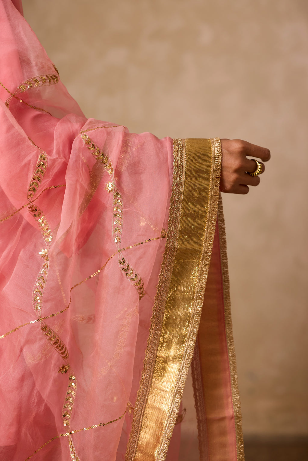 NAAZ FARSHI SET ROSE PINK