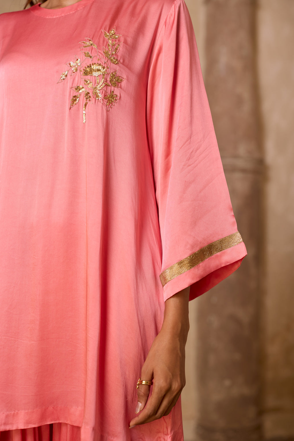 NAAZ FARSHI SET ROSE PINK