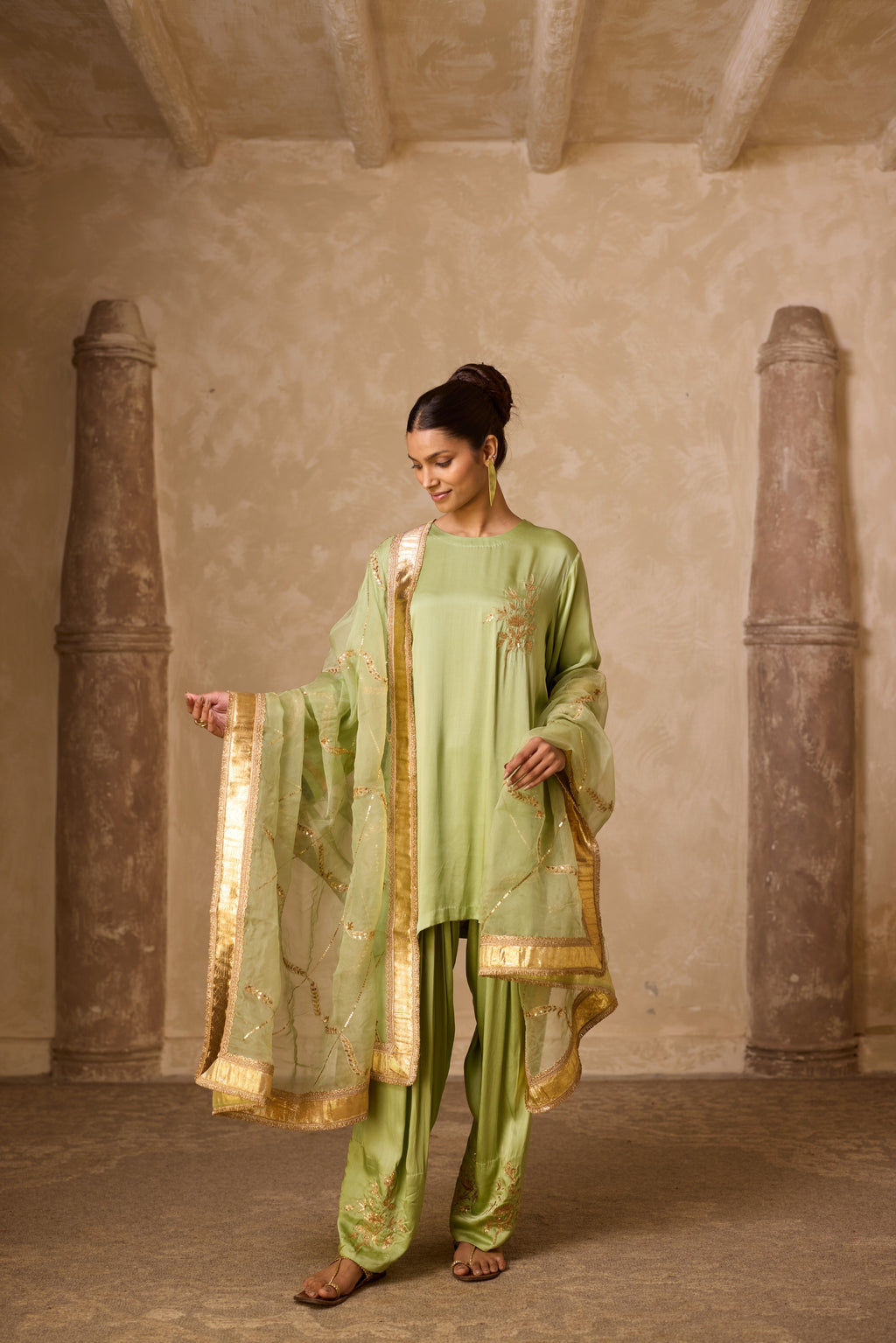 NAAZ FARSHI SET SAGE