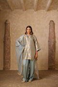NAAZ FARSHI SET POWDER BLUE (SET OF THREE)
