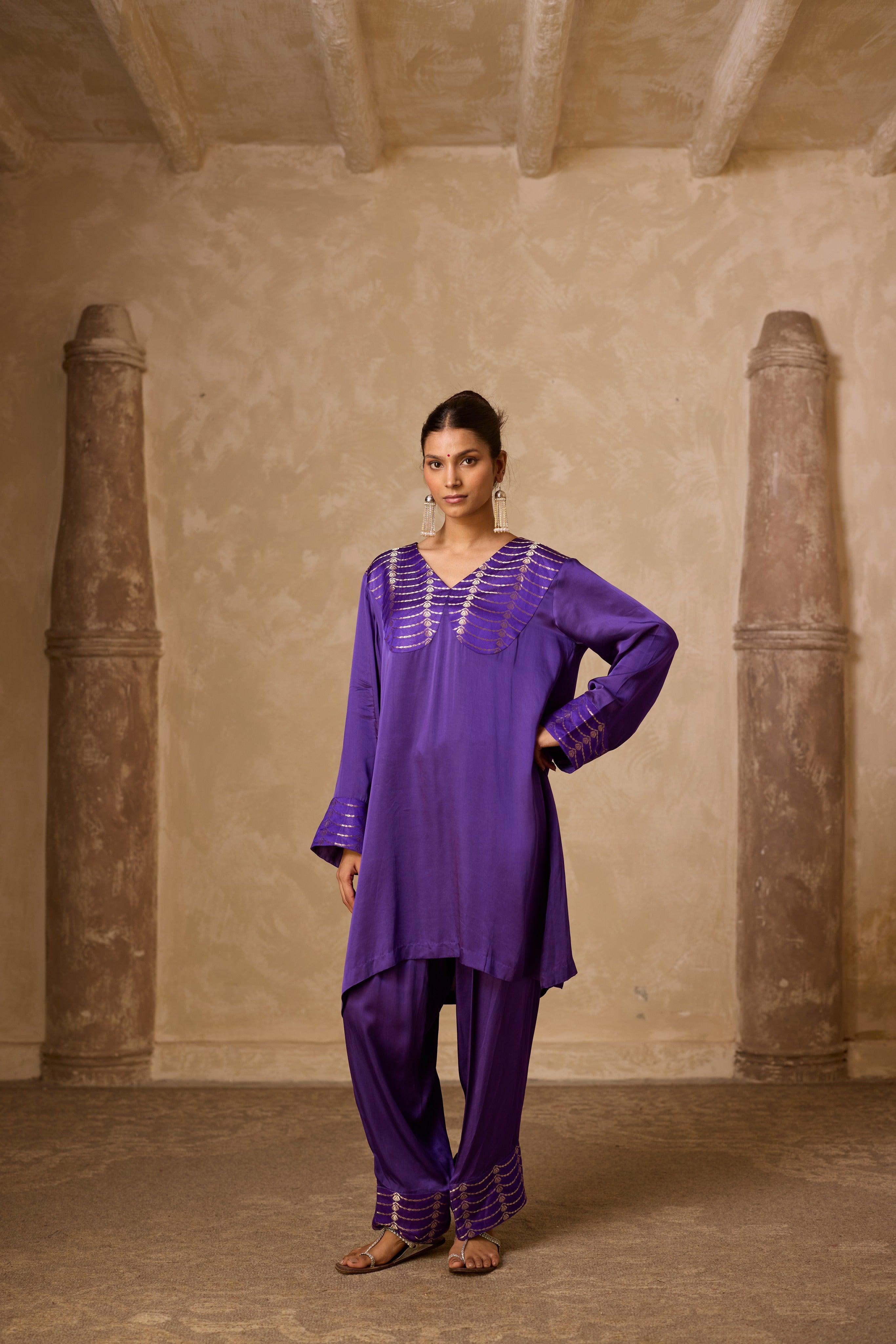 NAAZ FARSHI KURTA SET (SET OF 3)