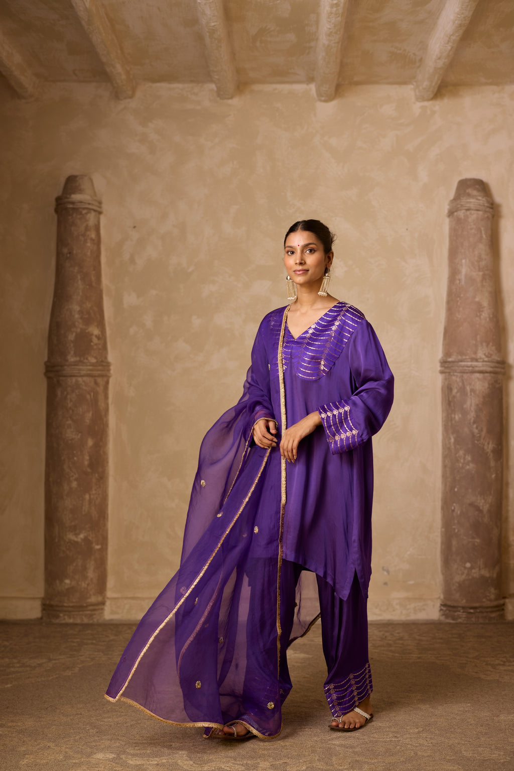 NAAZ FARSHI KURTA SET (SET OF 3)