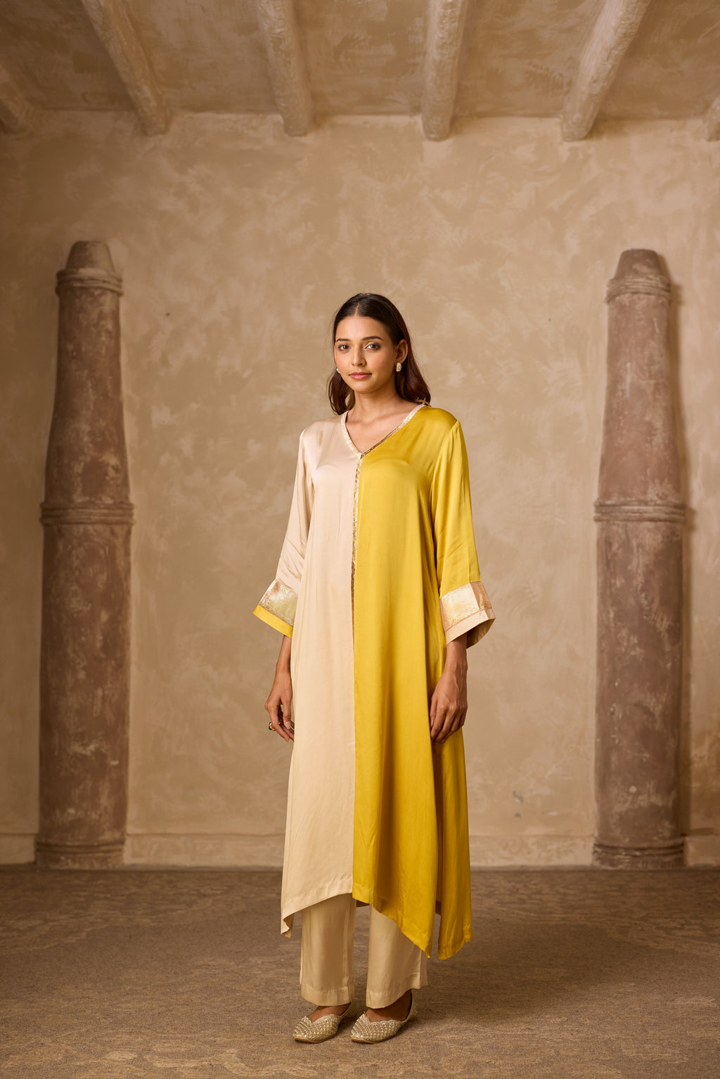 AMALTAS KURTA SET YELLOW (SET OF 3)
