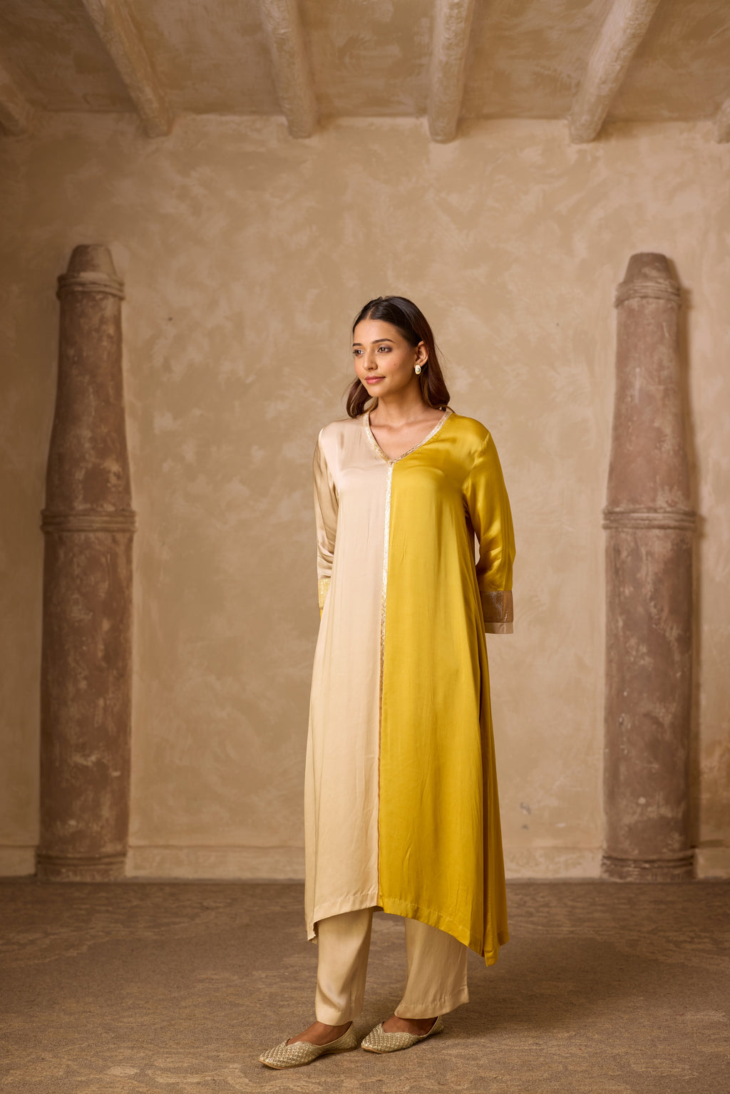 AMALTAS KURTA SET YELLOW (SET OF 3)