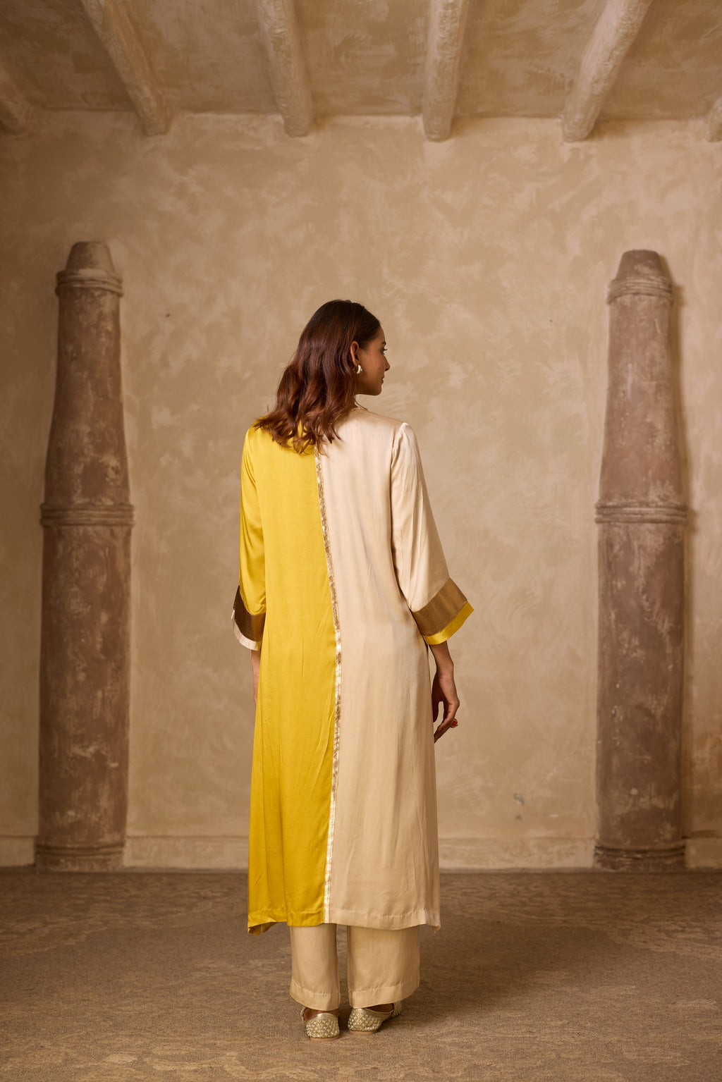 AMALTAS KURTA SET YELLOW (SET OF 3)