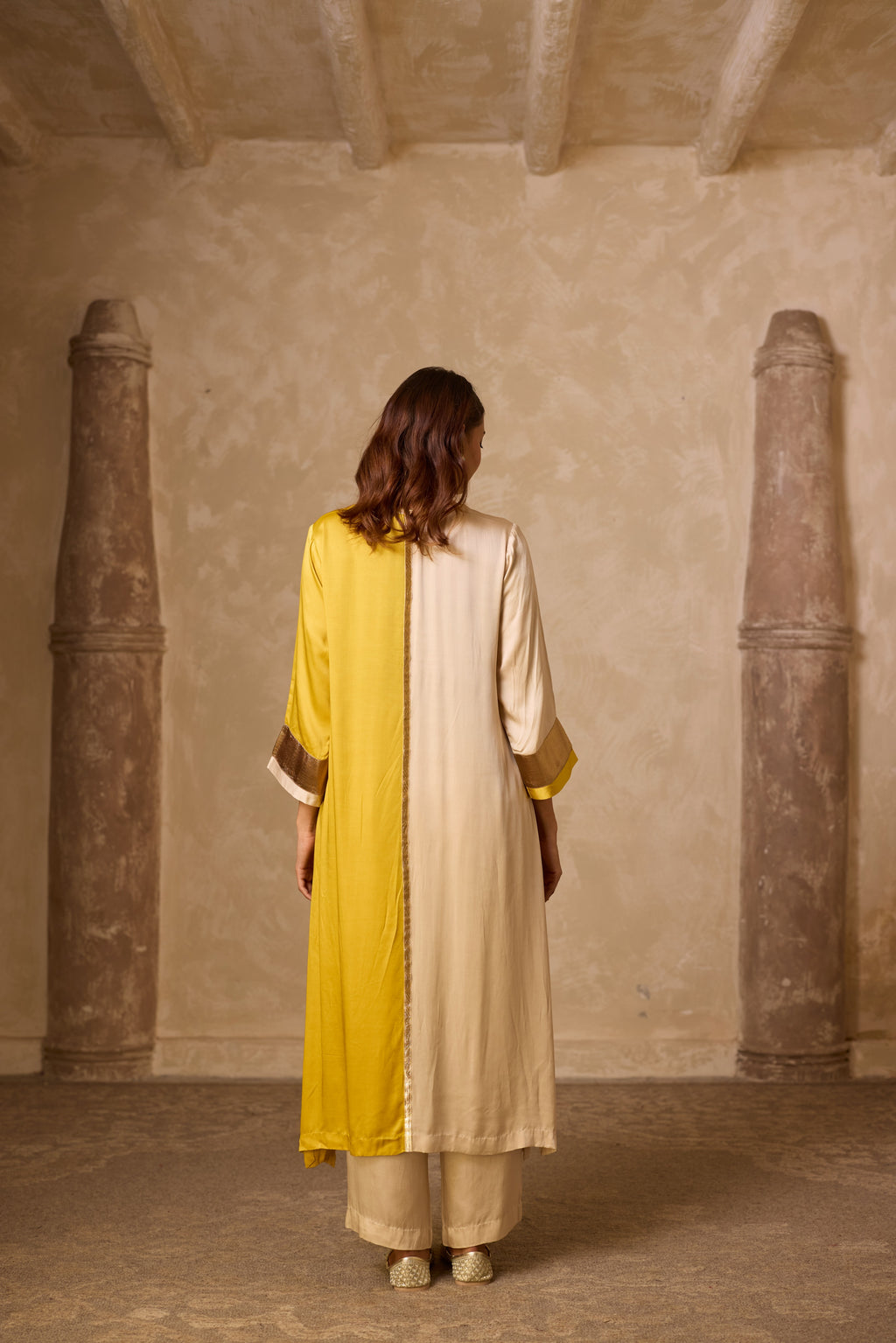 AMALTAS KURTA SET YELLOW (SET OF 3)