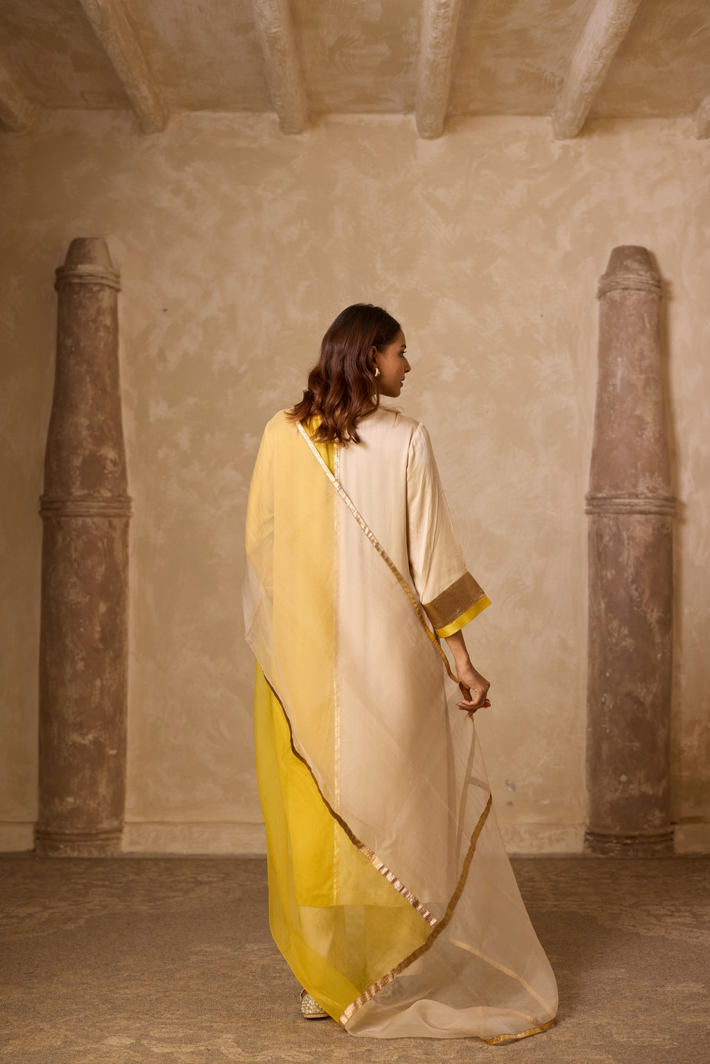 AMALTAS KURTA SET YELLOW (SET OF 3)